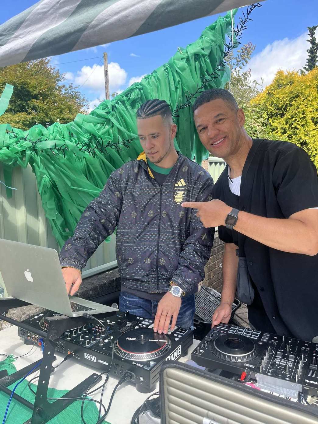 DJ RHUE outdoor festival set with DJ Bunjy — Bristol carnival and summer stage energy